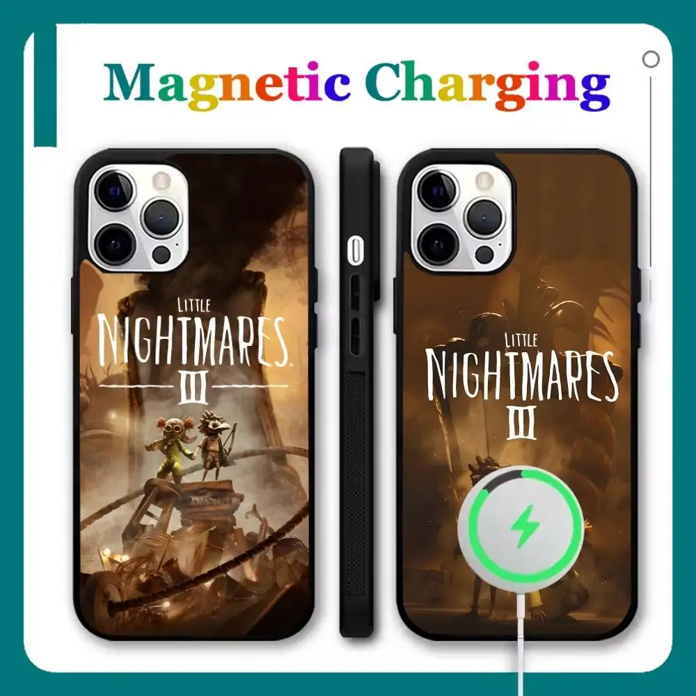 

L-Little N-Nightmares 3 Low Alone Phone Case For iPhone 17,16,15,14,13,12,11,Pro,Max,Plus,Mini,Air,SE Magsafe Wireless Charging