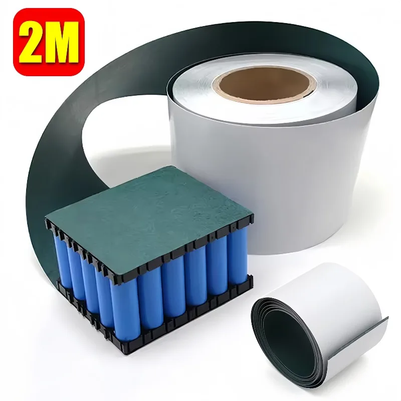 Self-adhesive 18650 Barley Paper Insulation Pads Lithium Battery Pack Adhesive Backing Green Shell Paper Insulated Isolator Pads