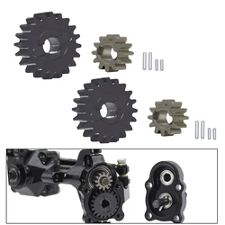 Steel Gears 12T/20T Portal Axle Gear Set For 1/24 FMS FCX24 POWER WAGON FCX18 Powder Drunk RC Crawler Upgrade Parts