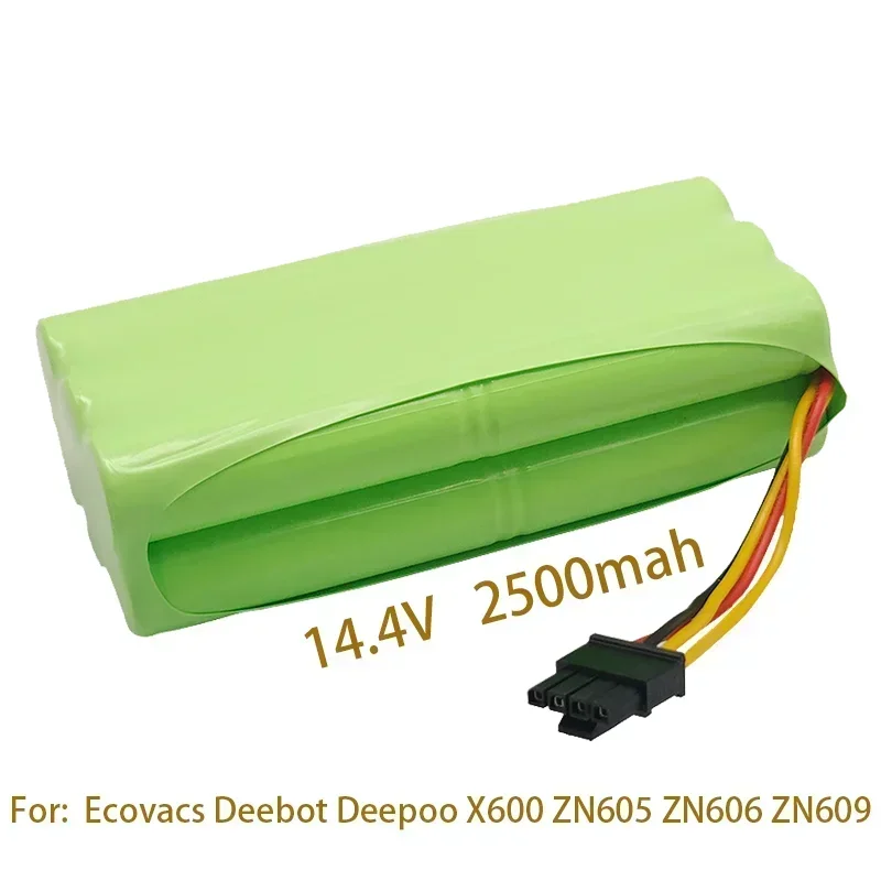 AA 14.4V 2500mAh Vacuum cleaner battery for VCR03W VCR03 VCR01 VCR12, Redmond RV-R300 RV-R310 NiMH