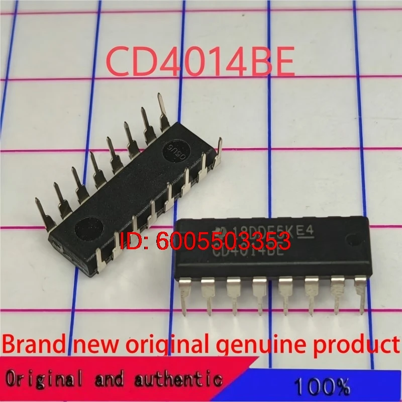 5-20PCS 100% brand new CD4014 CD4014BE Original and authentic products encapsulation:PDIP14