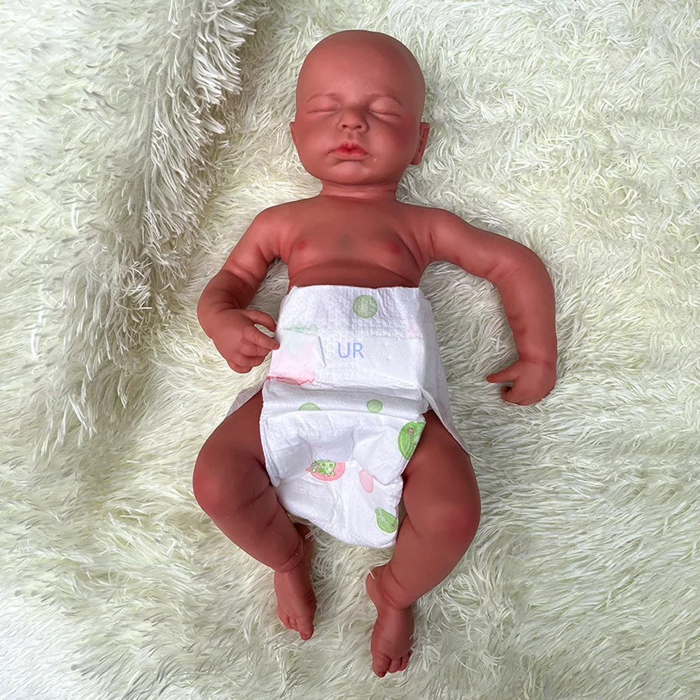 Artist Handmade 3D Diy Painted Soft 20 Inch Baby Realistic Full Body Silicone 50Cm Bebe Reborn Girl Newborn Preemy