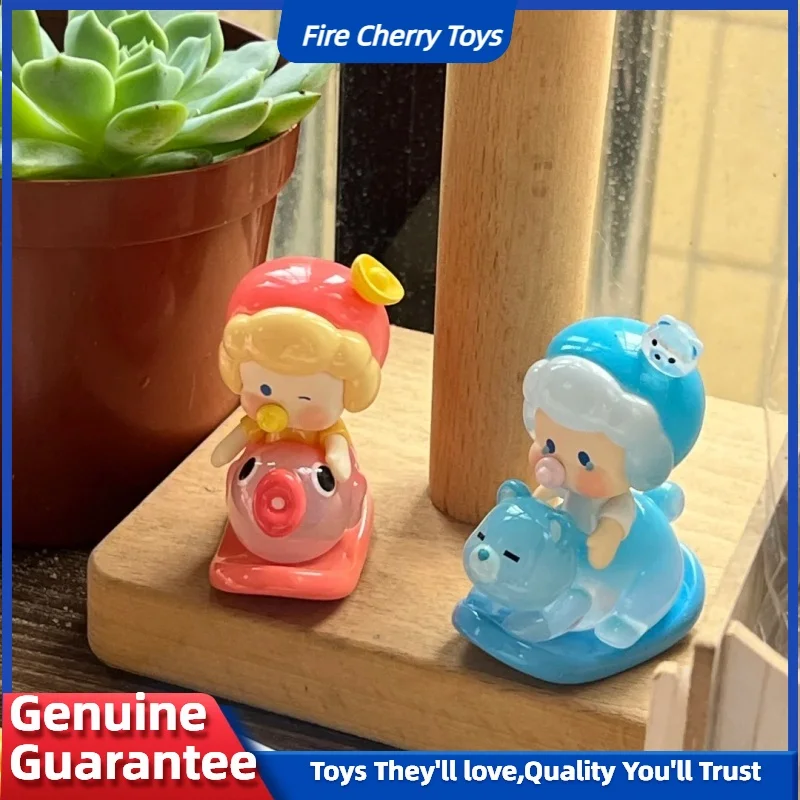 

New Genuine Nororo Kiwi Swinging Blind Box Cute Figure Figurine Toys Trendy Desktop Ornament Kawaii Doll Girl Birthday Fun Gift