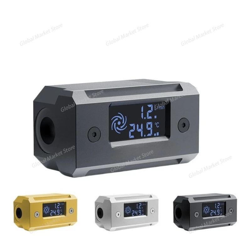 

B05 digital display flow thermometer water pump CPU water cooling computer kit DIY cooling system with real-time monitoring