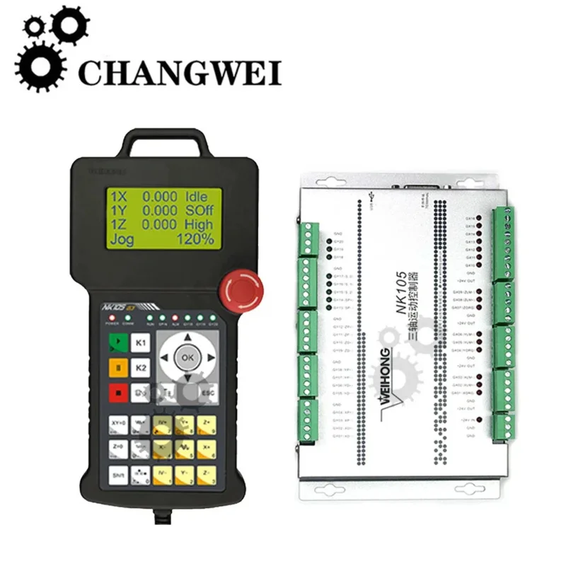 Original Weihong Nk105 G3 Dsp System Three Four Axis Motion Control Card For Cnc Router Atc Machine