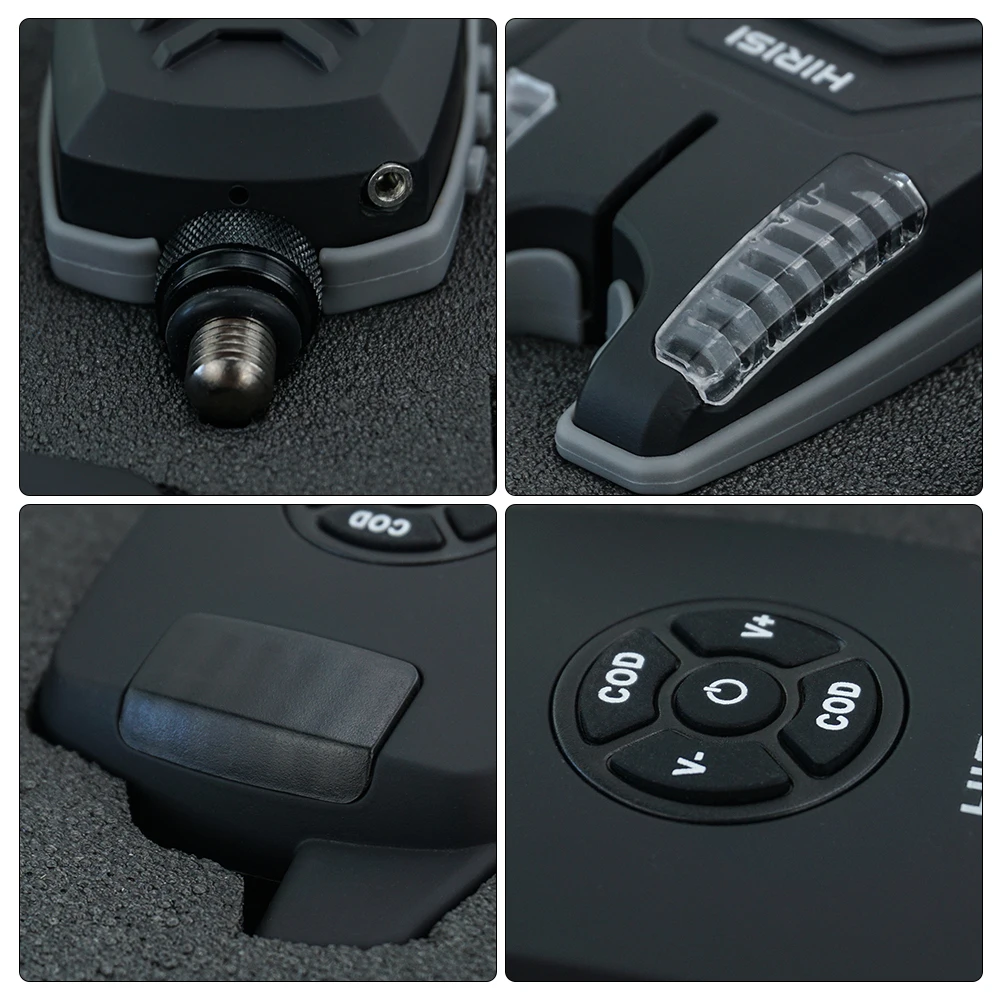 Alarmas de Carpfishing Hirisi SX1 – Set impermeable con indicador de picada - imagen 3