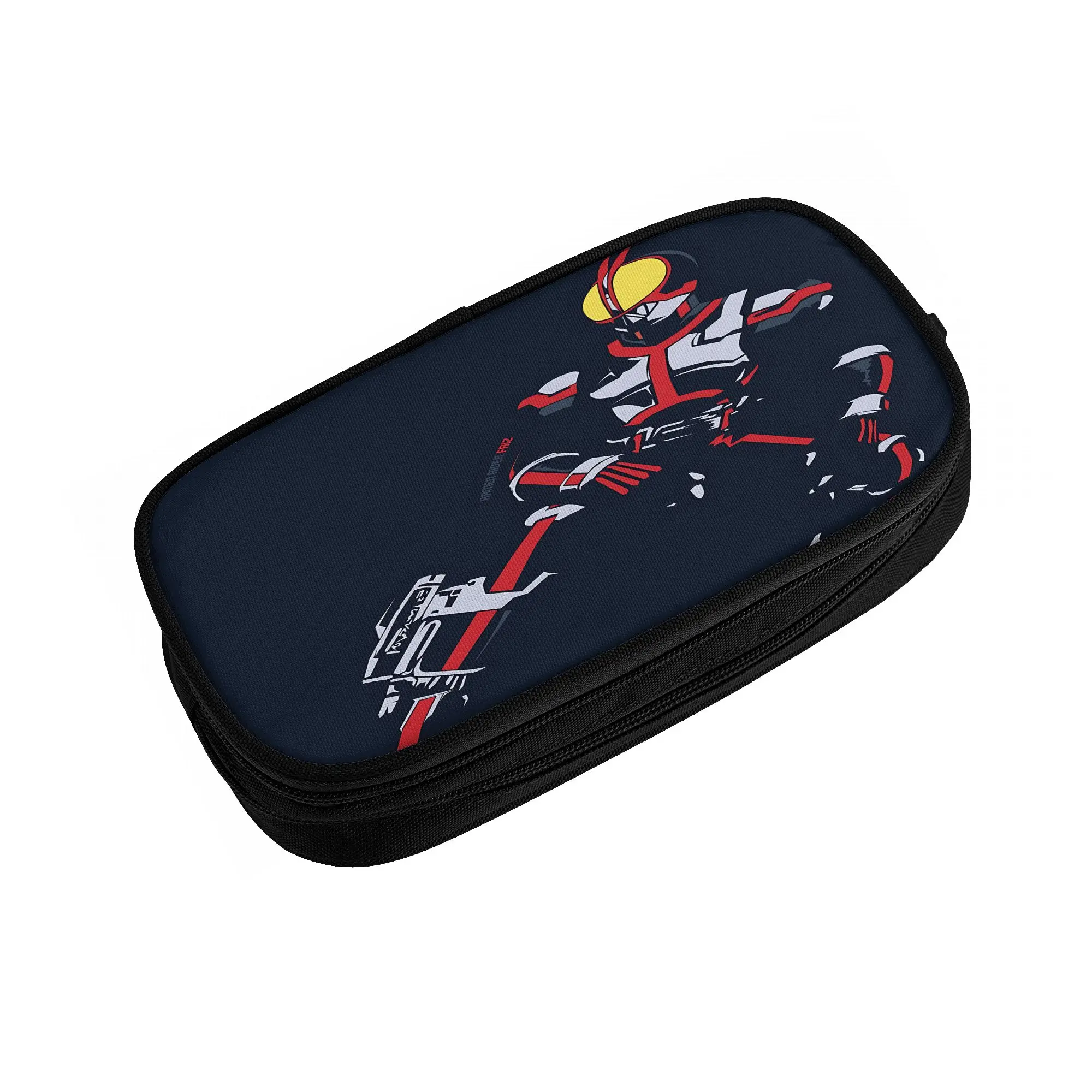 1 Piece Rod Pencil Cases Pen Holder Storage Stationery Kamen Rider Supplies Large Storage Pen Box Pencil Bag for Students