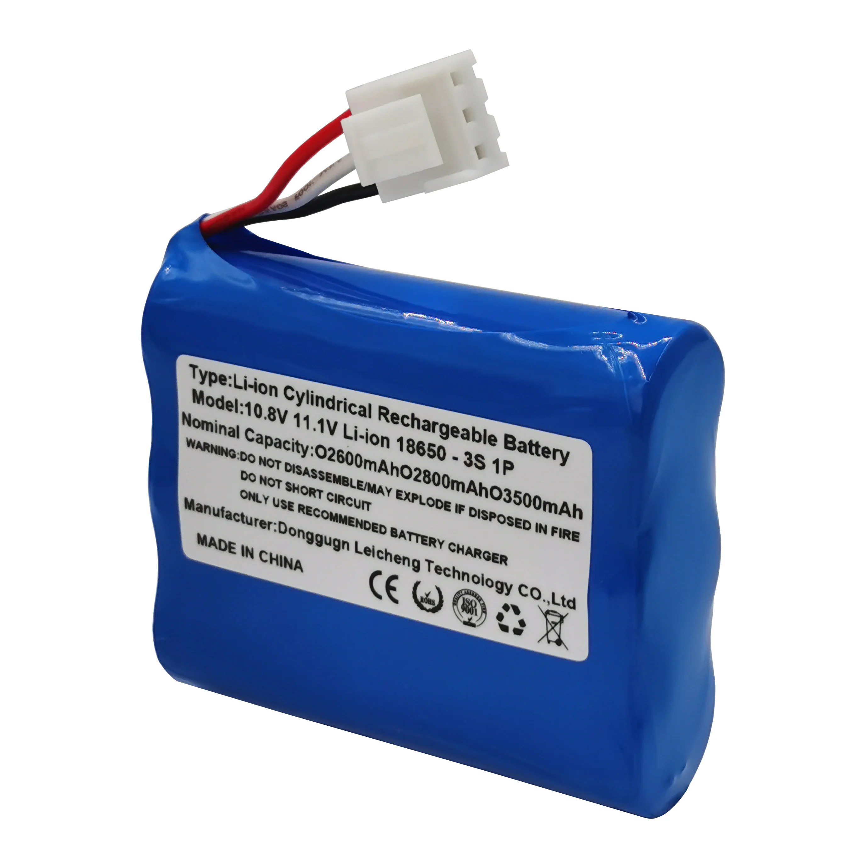 Imagem -04 - Bateria Recarregável Li-ion para Xiaomi mi Home Purificador Portátil sem Fio Bateria Wxcdj01swdk 10.8v 11.1v 2600mah 3200mah