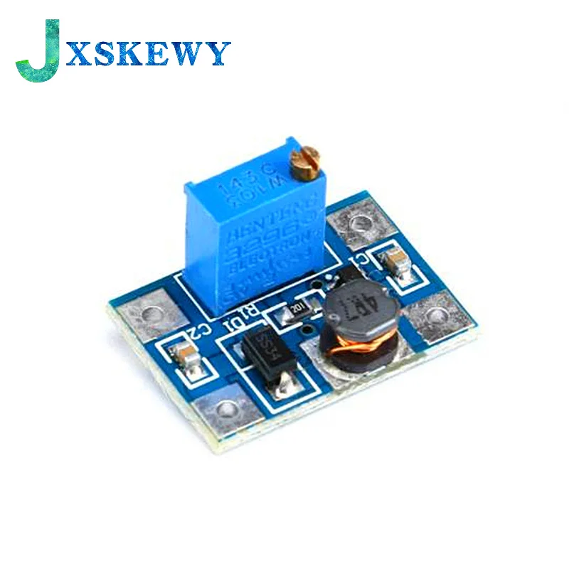 5PCS 2-24V to 2-28V 2A DC-DC SX1308 Step-UP Adjustable Power Module Step Up Boost Converter for DIY Kit