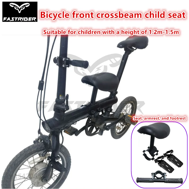 

Bicycle Child Seat with Armrests and Pedals Electric Bicycle Front Crossbar Child Seat for Xiaomi S1 Bicycle