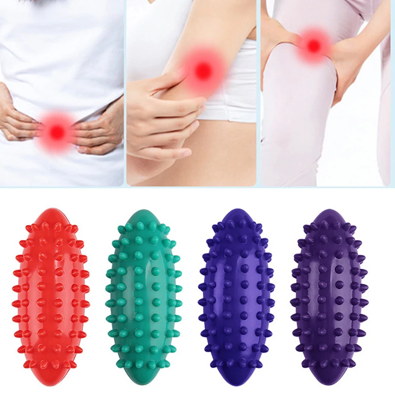 Durable PVC Spiky Massage Ball Trigger Point Sport Fitness Hand Foot Relax Pain Relief Plantar Fasciitis Reliever Hedgehog Balls