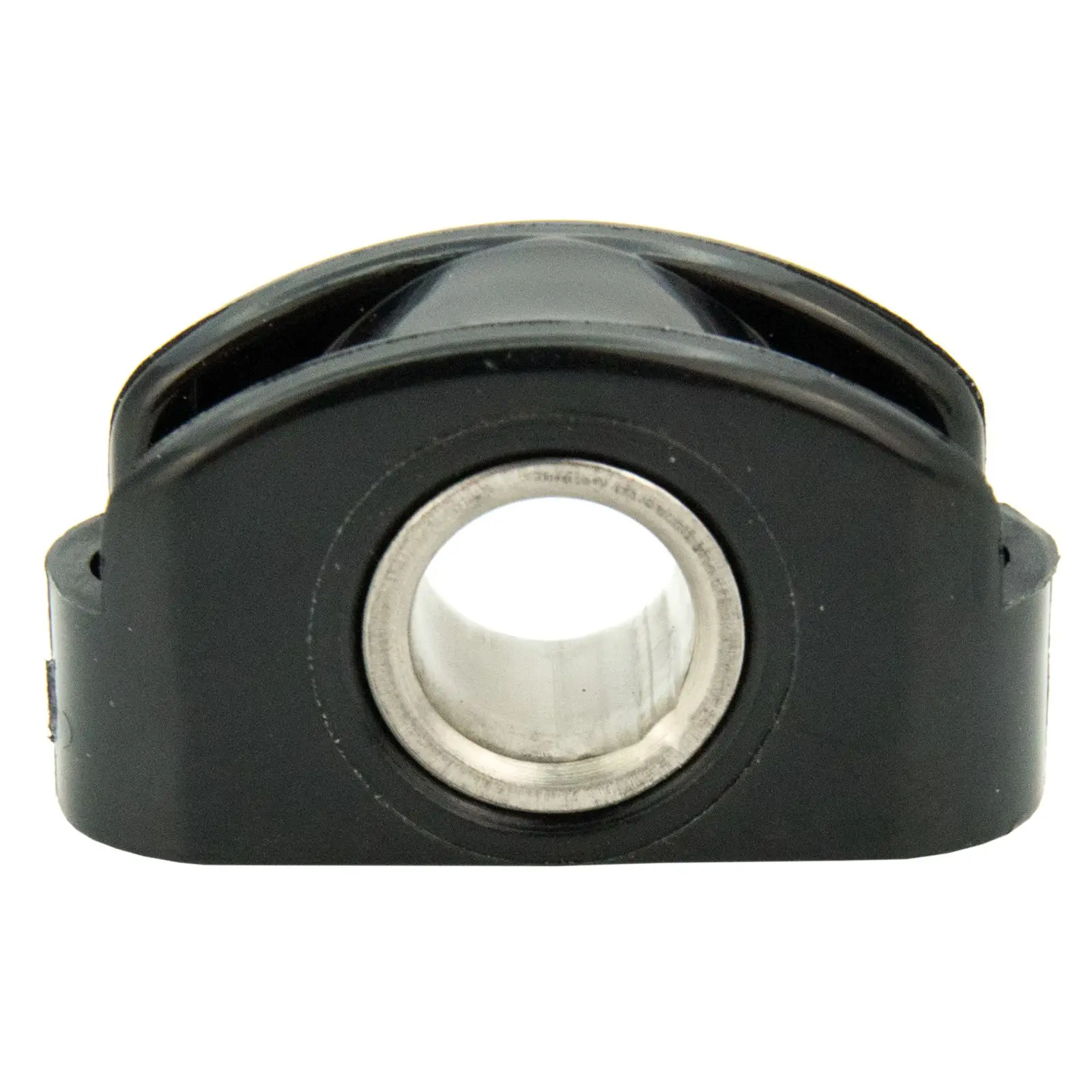 Łodzi Fairlead czarny Nylon Bullseye 12 mm 1/2 Cal