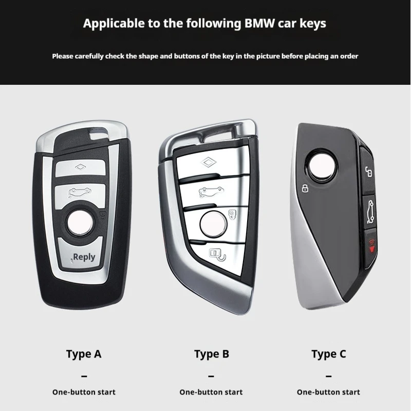 For BMW car key cover 5 series 530 car x3x5x1 male 3 series 325 7 series blade technology leather key bag