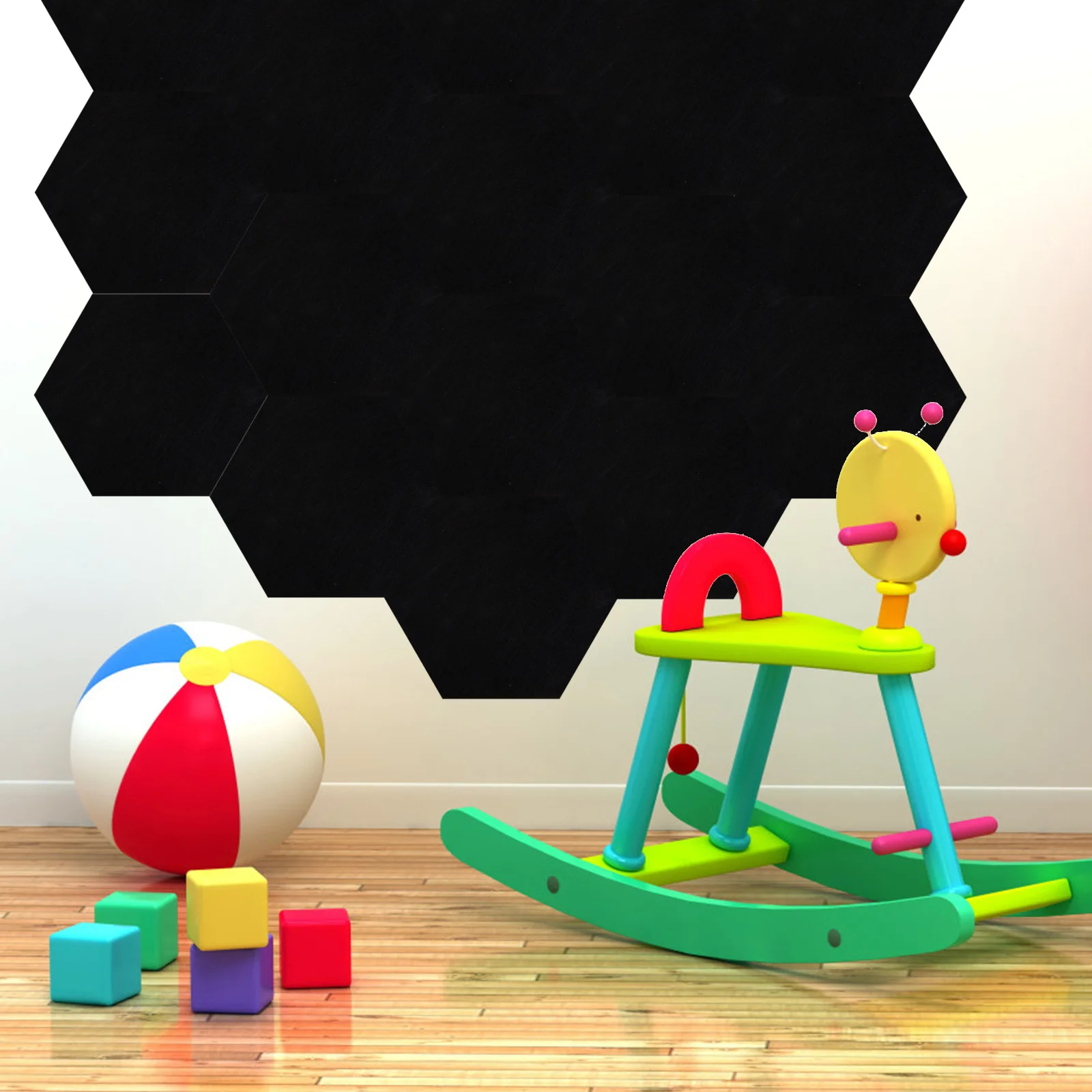 

6pcs Soundproofing Acoustic Absorption Board For Wall Ceiling Door Sound Dampening Board Home Studio Gym Office Ktv Supplies