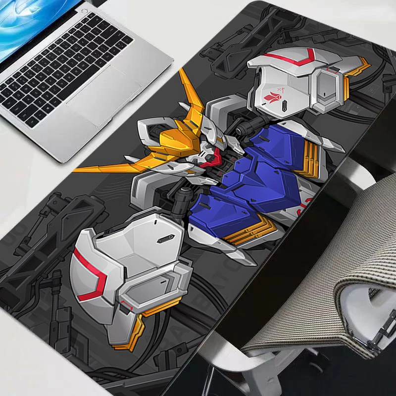 

Mouse Pad Gaming Mousepad Rubber Mouse Mat Office Gamer Desk Mat Mechanical Warrior Gundam Keyboard Pads Japan Anime Mousepads