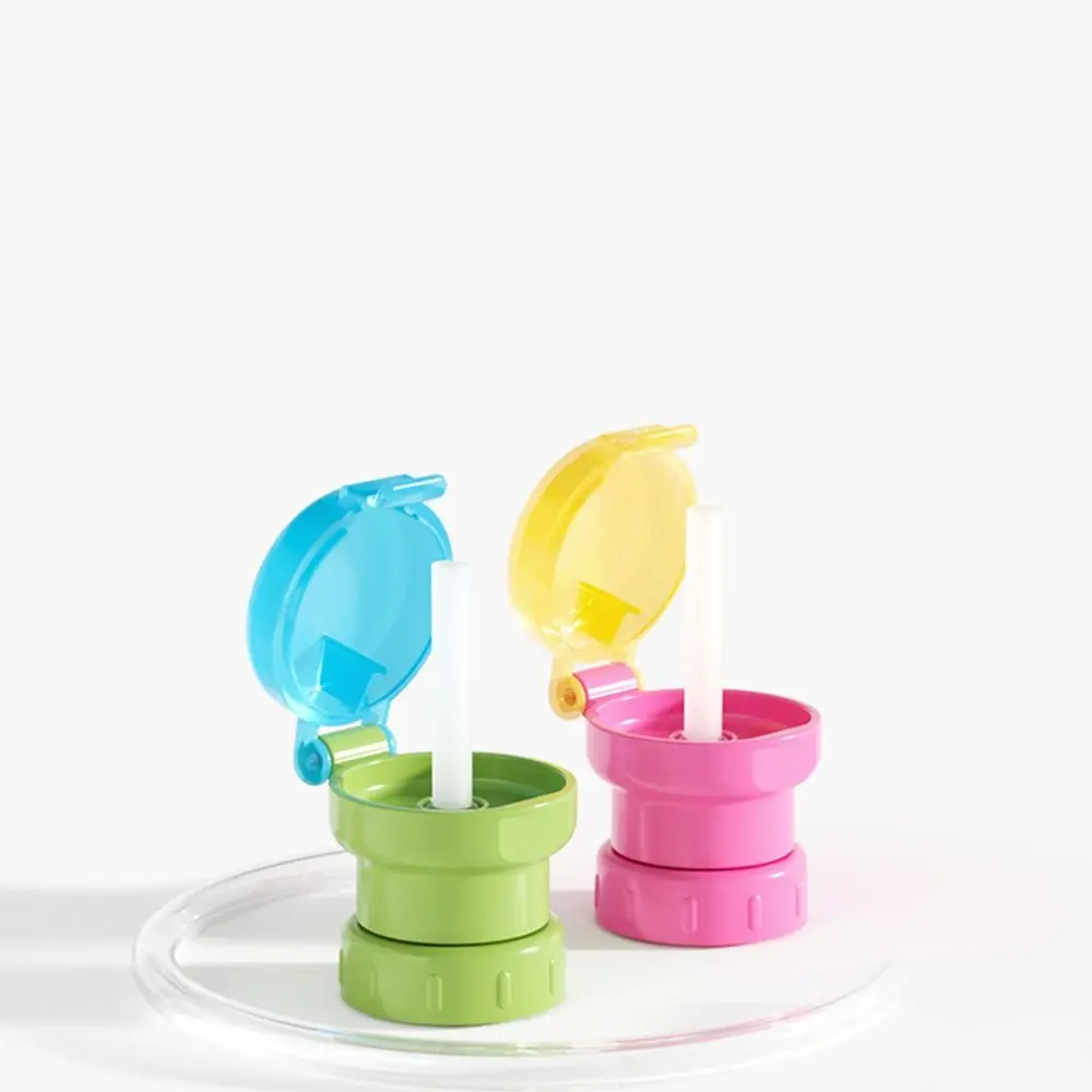 

With Straw Twist Cover Cap Water Cup Tool Bottle Replacement Lid Water Bottle Cap Feeding Drinkware Drinking Tube