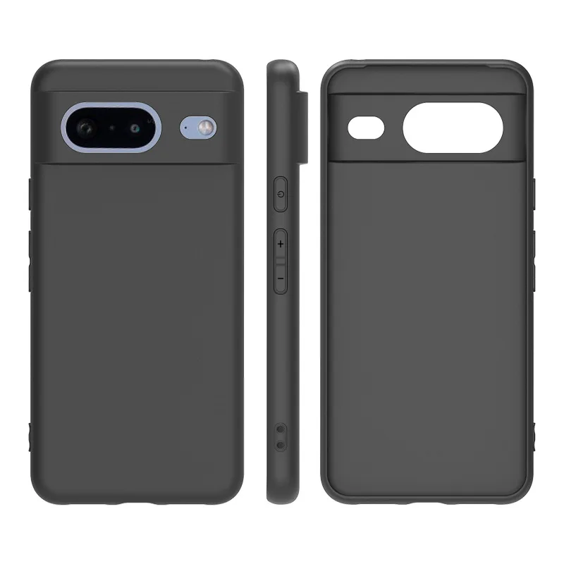 Luxury Silione Matte Phone Case For Google Pixel 7 Pro Shockproof Bumper Cover Pixel 6 7 8 9 Pro 6A 7A 8A Anti-Fingerprint case