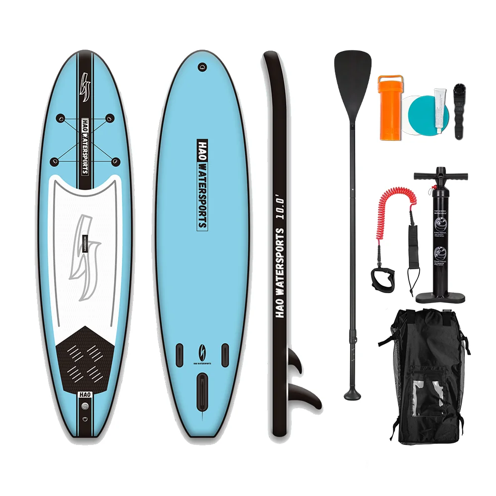 High End Double Layer Fusion Drop Stitch SUP Inflatable Stand Up Paddle Board