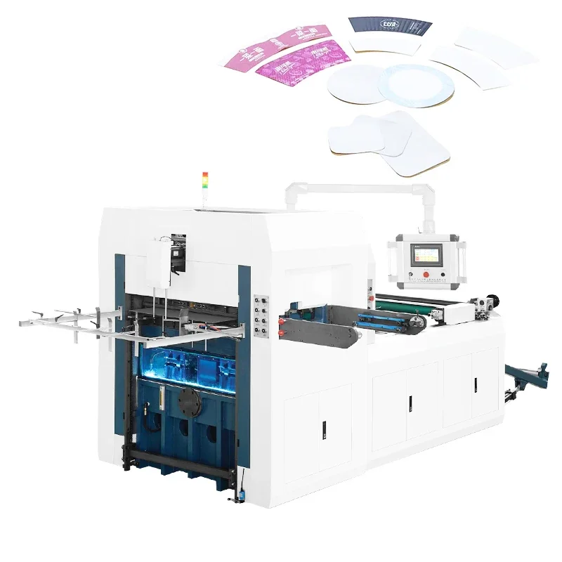 YG Customized Flexographic Aluminum Foil Plastic Paper Cup Film Label Roll Cold Stamping Laminating Die Cutting Punching Slittin