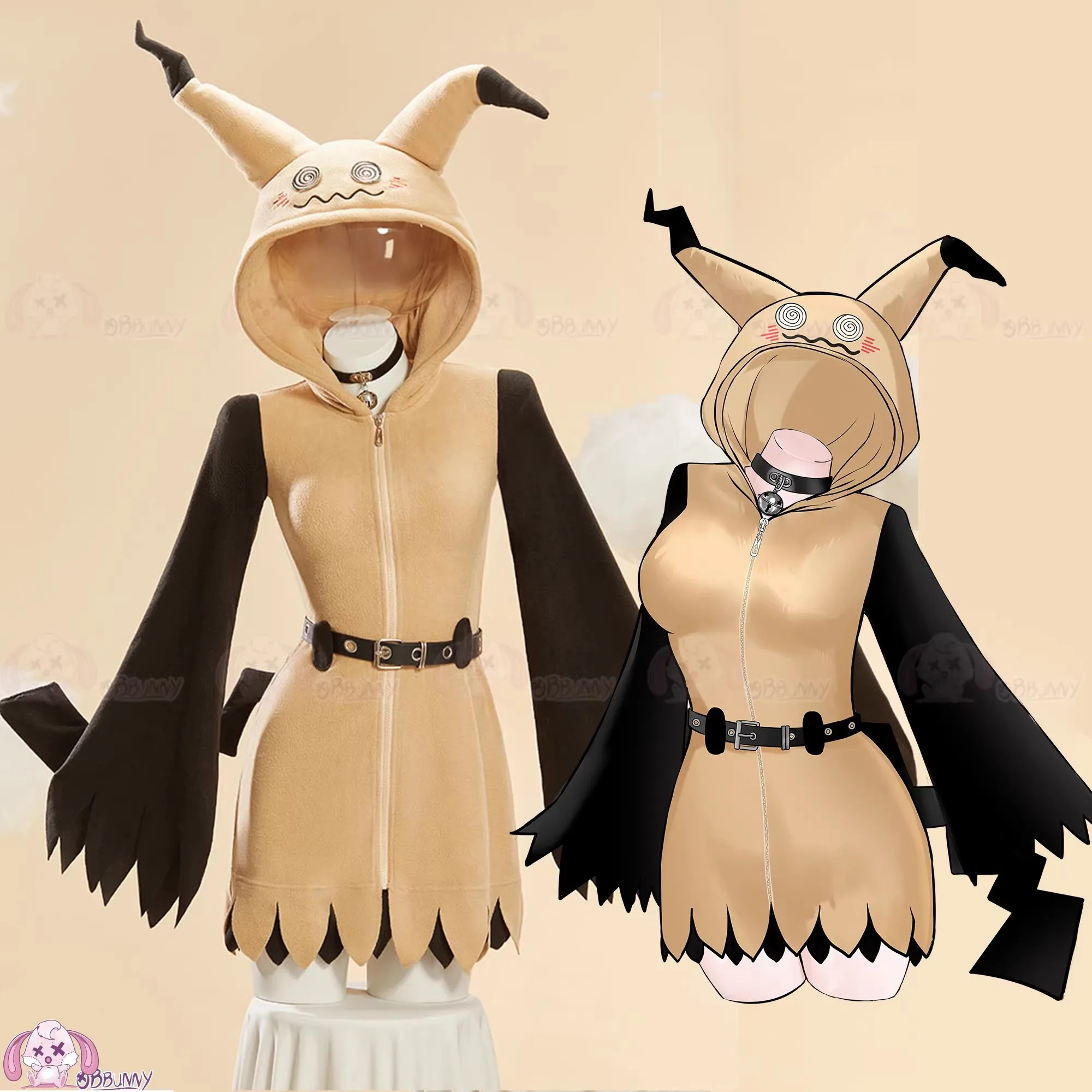 

Новый костюм для косплея Mimikyu на Хэллоуин, Рождество, фестиваль, вечеринку, повседневные модные костюмы для ролевых игр, милые пижамы