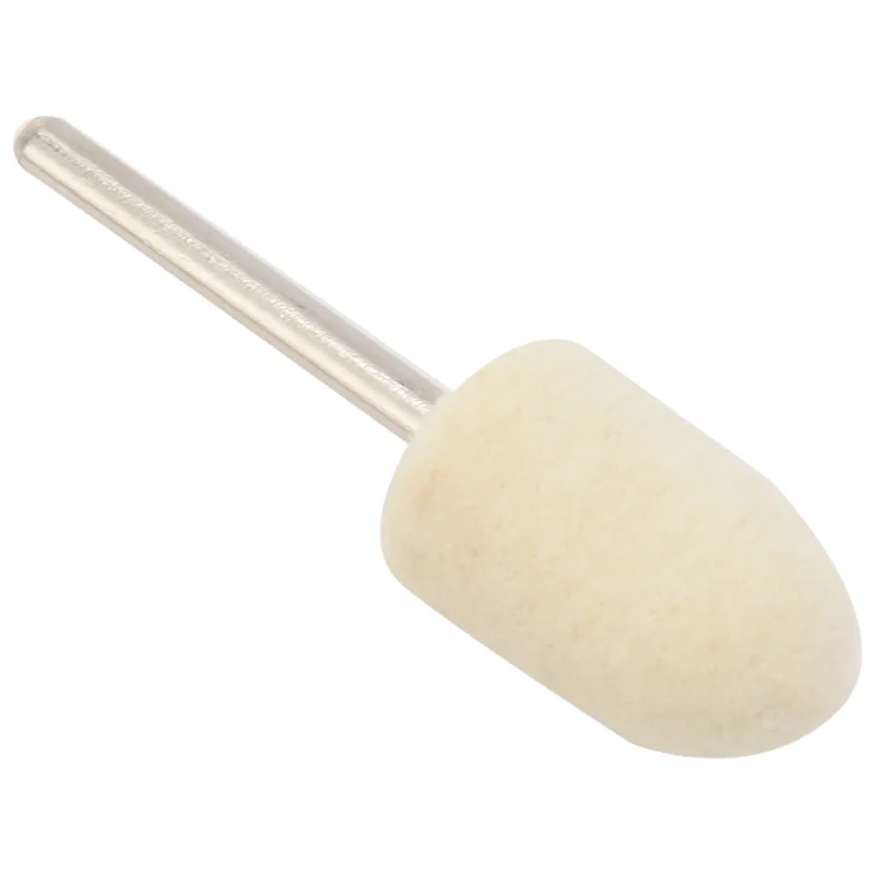 

PZHI-60Pcs Wool Felt Mounted Mandrel Polishing Buffing Wheels Grinding Bits Grinder Head Polish Watch Jewelry Rotary Tool