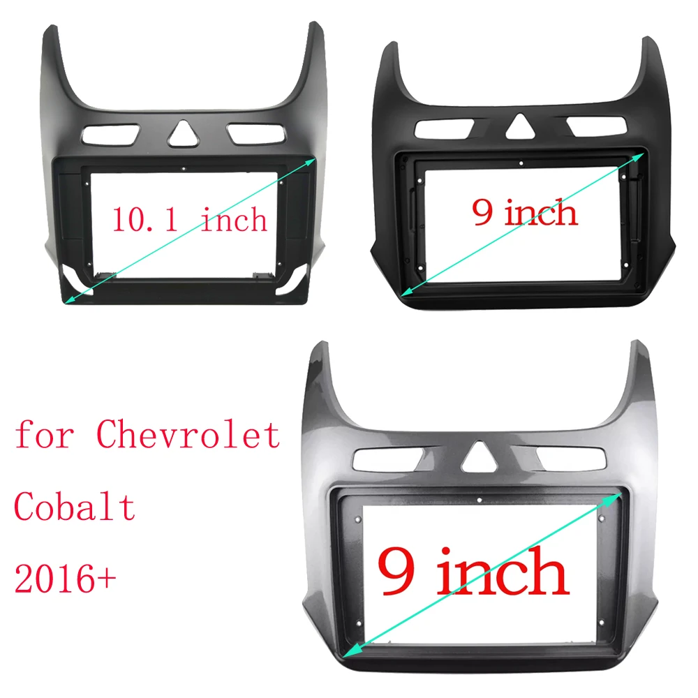 9 Inch 10 Inch Car Frame Fascia Adapter For Chevrolet Cobalt 2016-2018 Android Radio Dash Fitting Panel Kit