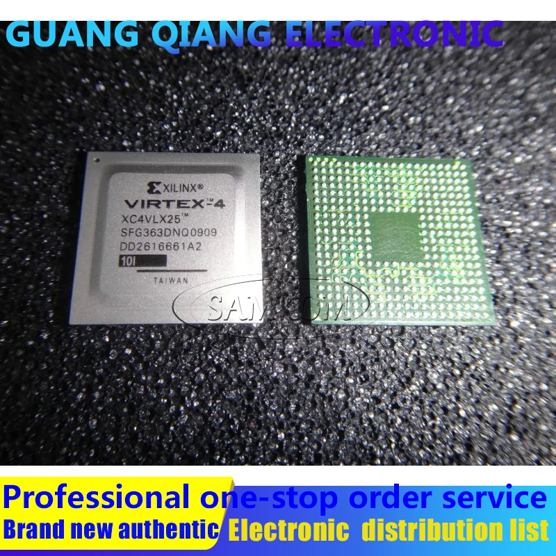 1PCS XC4VLX25-10SFG363I IC FPGA 240 I/O 363FCBGA