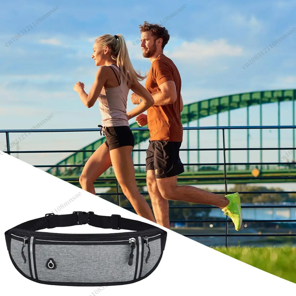 

Running Belt Mobile Phone Case Fanny Pack Waist Pack for Running Walking Cycling Camping Gym