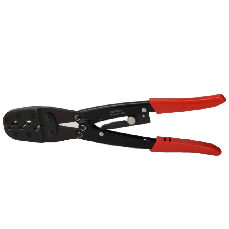 

Tubular Terminal Crimping Pliers 10-50mm Square Wiring Cold Pressing Terminals Crimping Pliers Sleeve Terminals