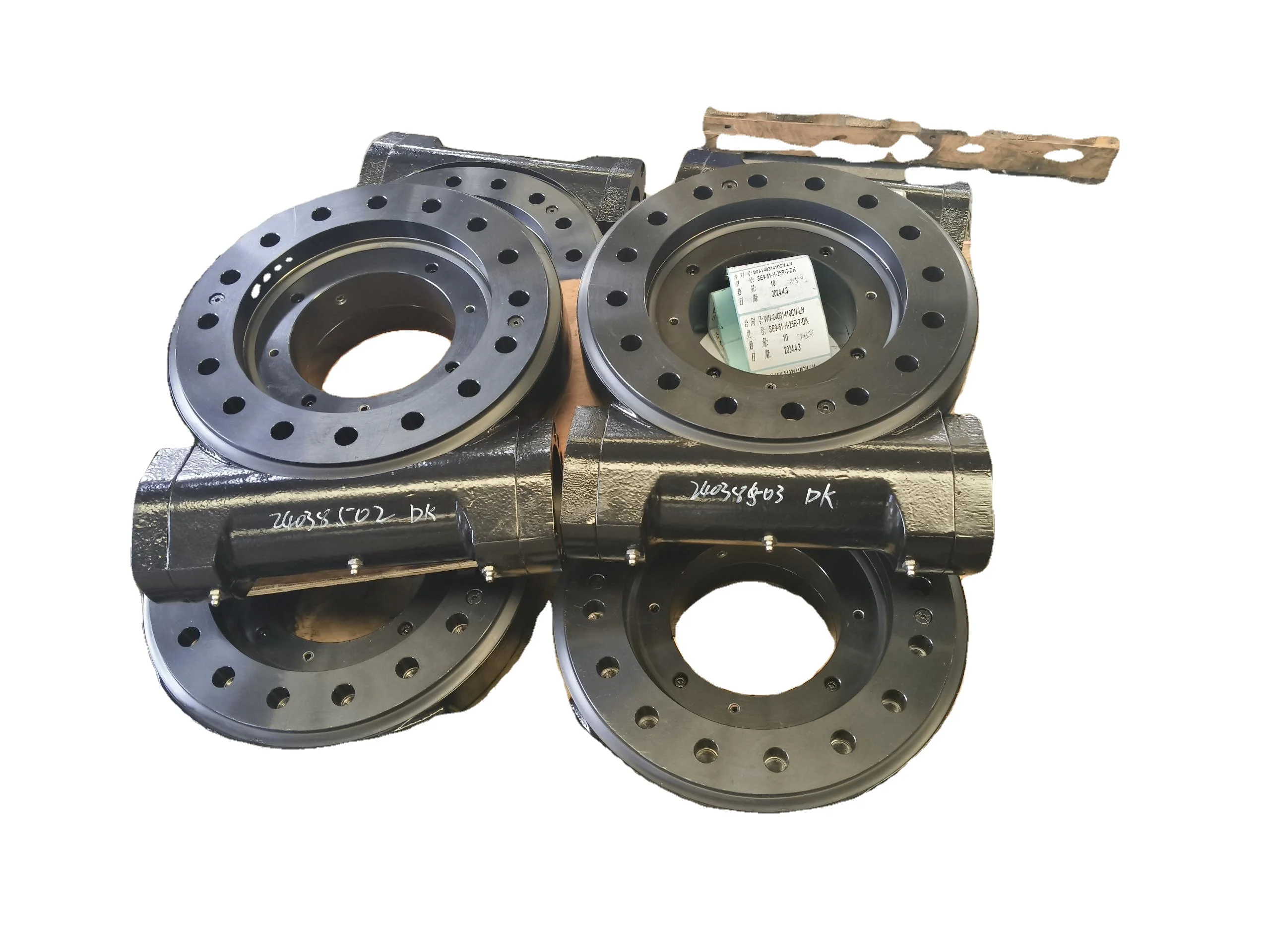 Worm Gears SE9 Slewing Drive for Automatic Machine Tool Manufacturing With Hydraulic Motor