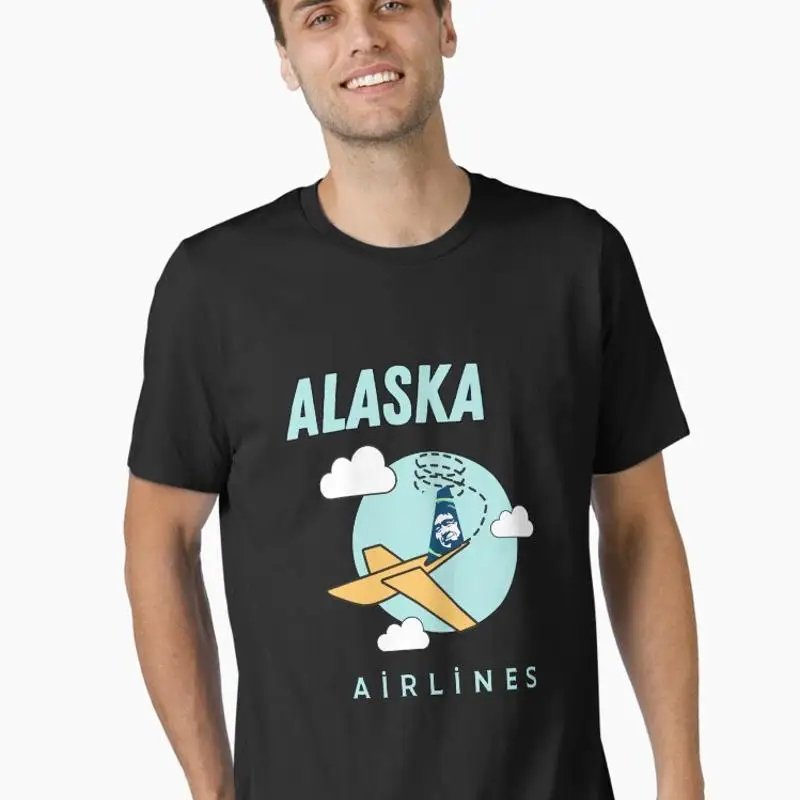 A Vintage Journey With Alaska Airlines Essential T-Shirt