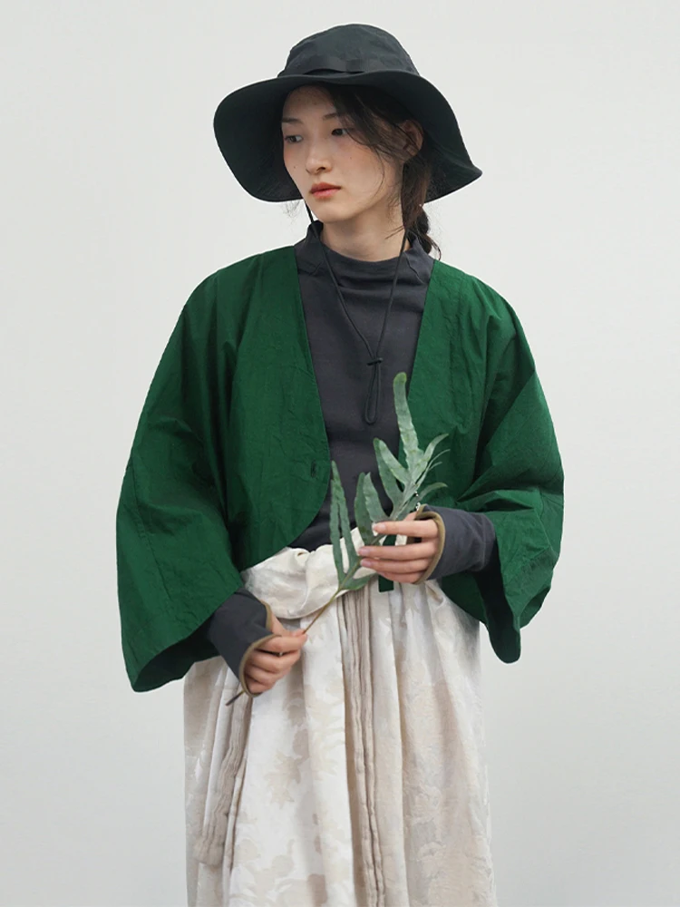 

Новая женская хлопковая куртка 2024 года из органического хлопка, укороченный топ, объемный 3D-дизайн, шелковистая верхняя одежда в стиле Lazy Sle