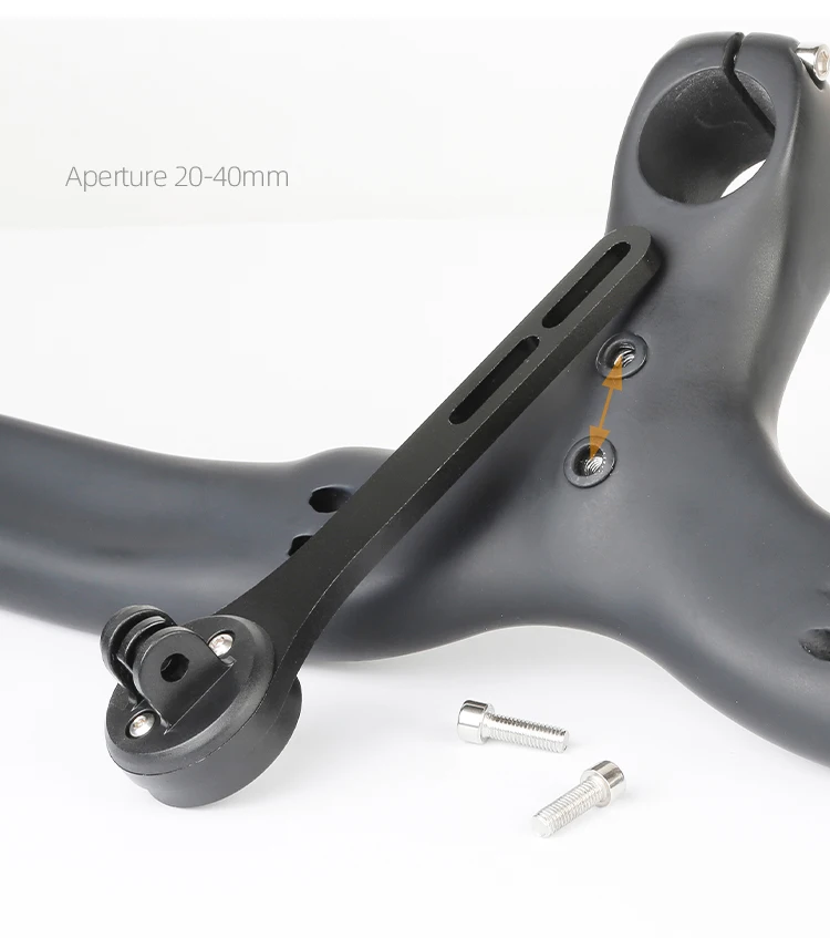 Fahrrad Computer Aluminium Halterung Lenker Multifunktionale Computer Halter Für Wahoo Garmin Bryton MTB Fahrrad GPS Mount Adapter – Detail 5