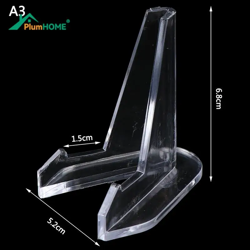 

Прозрачная акриловая подставка для монет, держатель, небольшой мольберт для телефонной карты, памятная подставка для монет и капсул