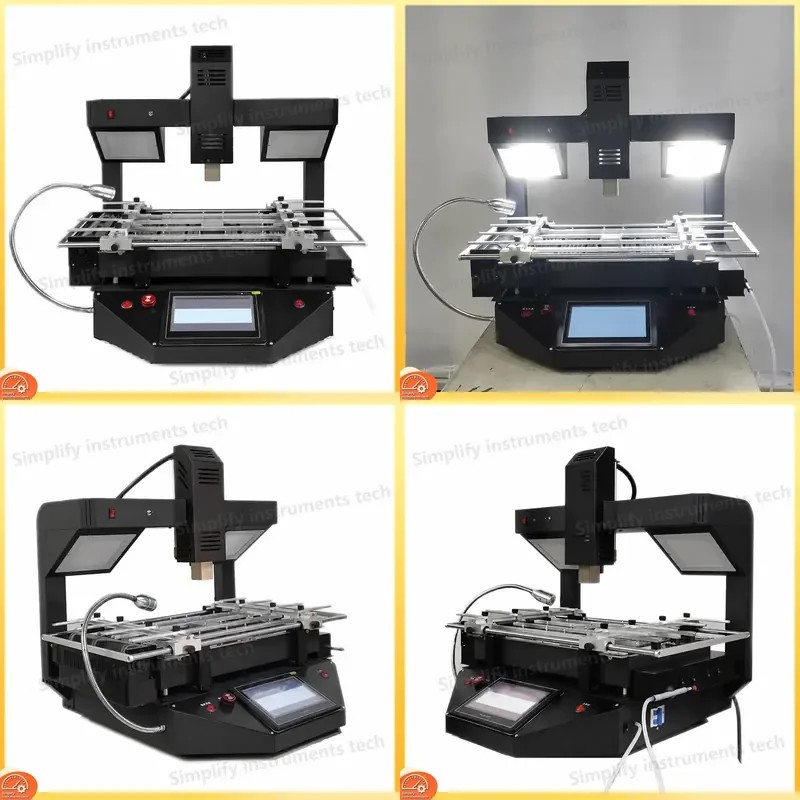 Hot Air BGA Rework Station 220V Soldering Welding with Vacuum Suction Pen for Xbox 360 Motherboard Repair BGA Rework