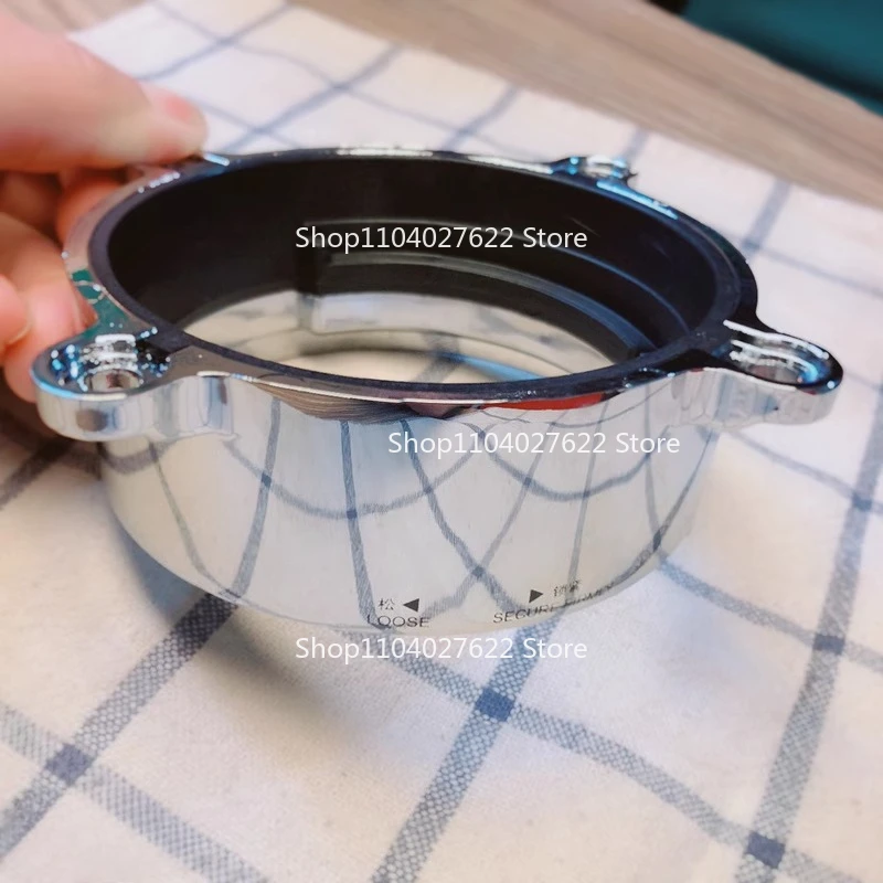 Adatto per accessori per macchine da caffè Huijia KD-130/135B, fibbia per coperchio della testata della birra, supporto per maniglia ad anello esterno