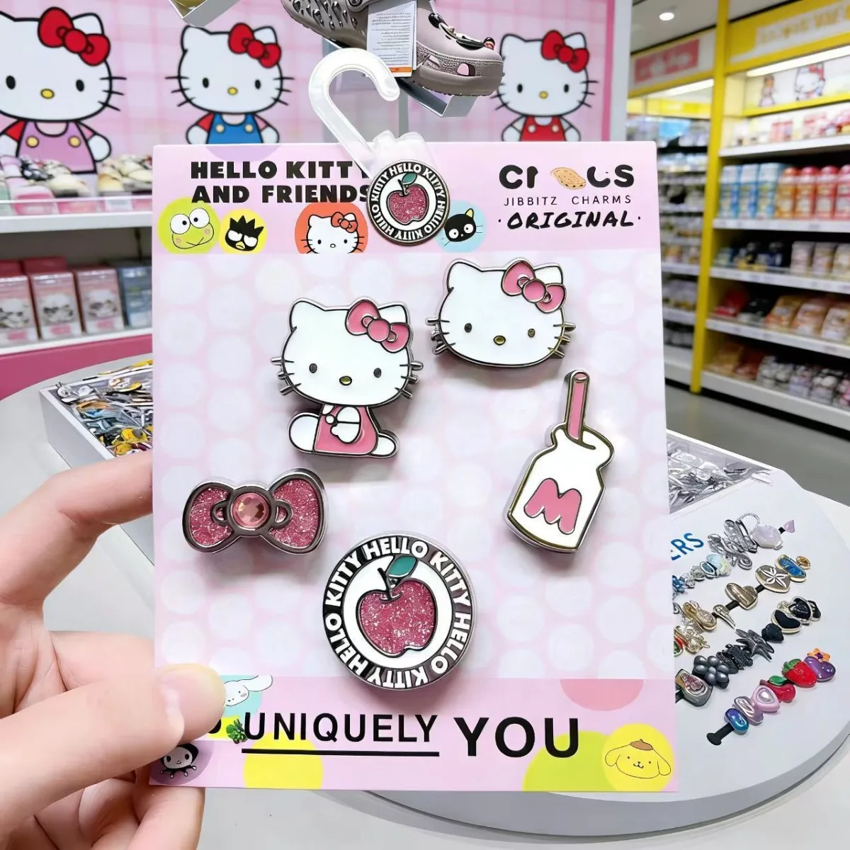 HQRKOTM Bracelet Kuromi – Bijou Sanrio Avec Breloque – Alliage Résistant – Longueur Ajustable 18+5 Cm – Accessoire Enfant Et Ado – Cadeau Anniversaire
