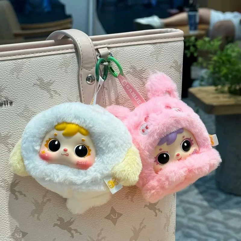 

Аутентичные новые три маленьких волосы Samuel Ocean, серия мобилизации, слепая коробка, милый рюкзак, кулон, кукла, брелок, орнамент, подарки