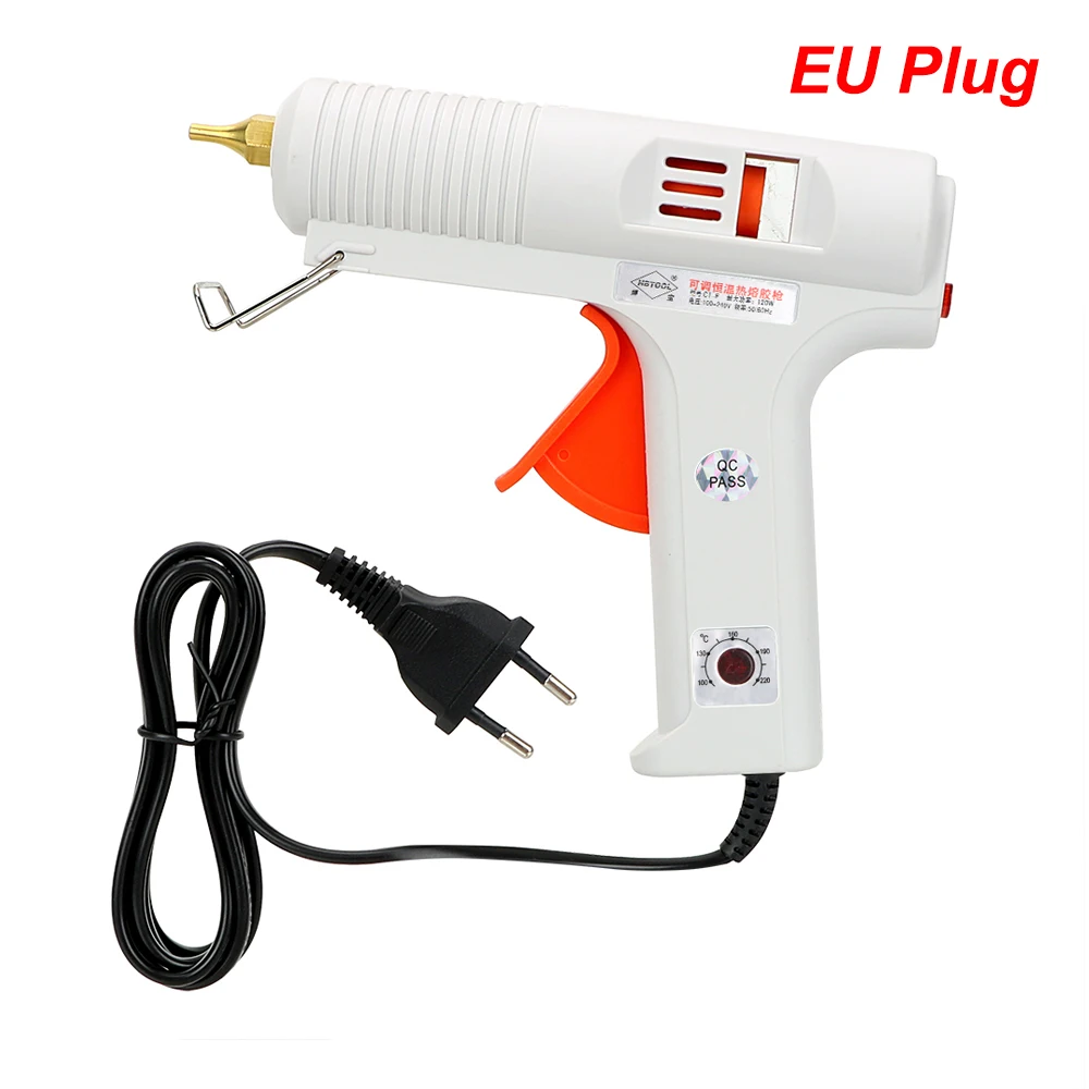 DIYWORK Heißklebepistole, Maulkorbdurchmesser 11 mm, Bastelreparaturwerkzeug, konstante Temperatur, 110 W, Heizung der Temperatur einstellbar – Detail 2
