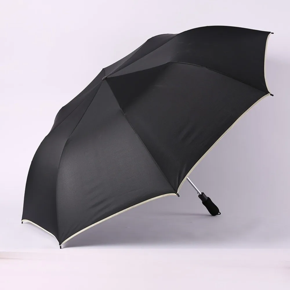 Gifts Semi-Automatic Foldable Umbrella Portable Windproof Ribs Oversized Umbrella Rain and Sun Protection Sun Rain Umbrella