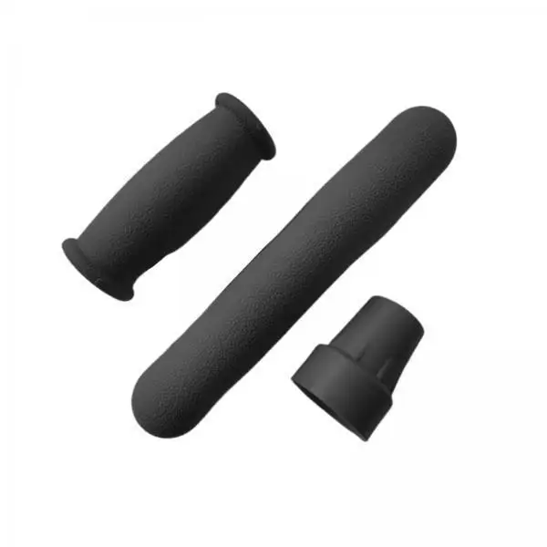 Replacement Crutch Pads for Walking Under Arm Comfortable Rubber Padding Hand Grips and Anti Slip Feet Caps for All Terrain Use