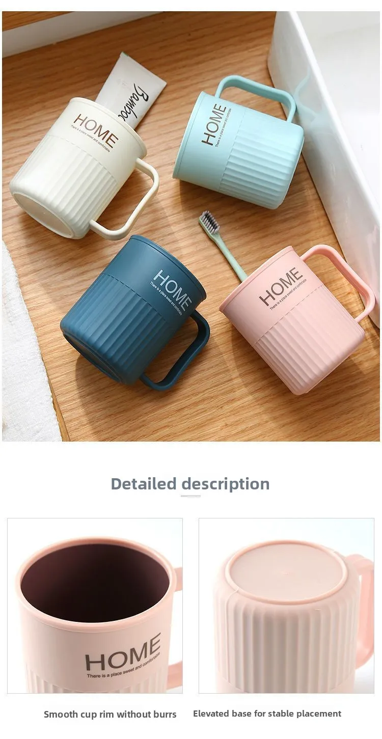 Mugg för badrum hållbar och slagtålig för daglig tandvård_voghion.com
