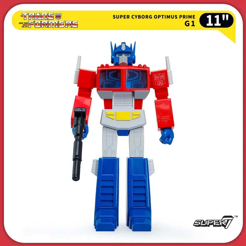 In Stock Transformers Super Cyborg Optimus Prime 11 Inch Action Figures Toys Model Gift Collectibles