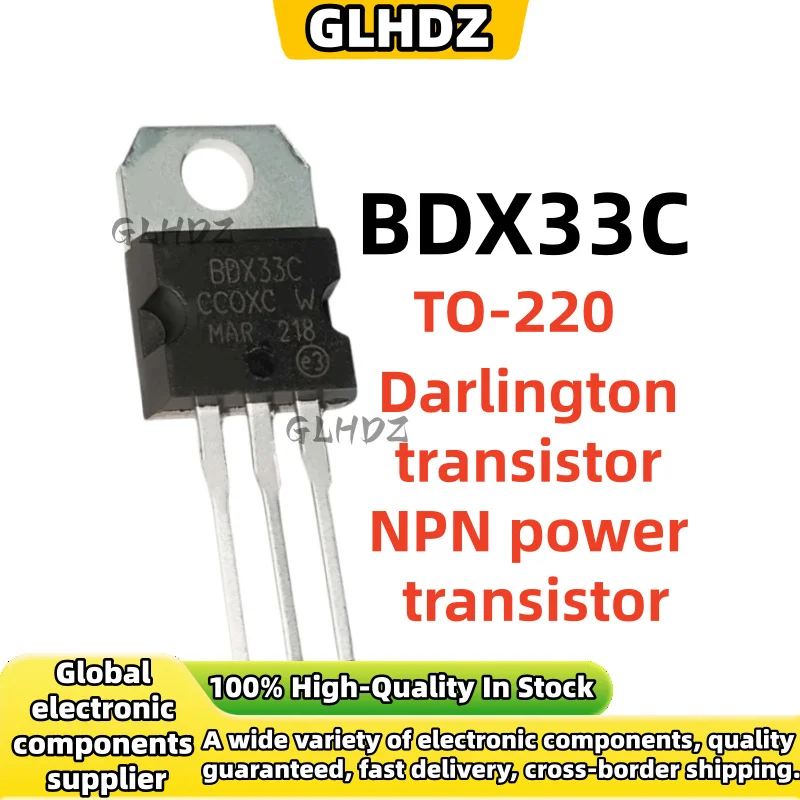 New 10Pcs BDX33C BDX34C BDX53C BDX54C BD*X33C BD*X34C BD*X53C BD*X54C In stock TO-220