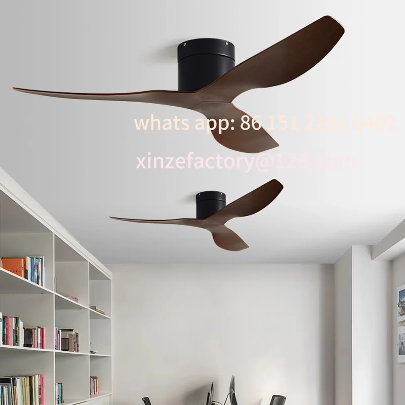 

Customizable winter Industrial Electric Fan Commercial Dining Room Silent Retro Fan Variable Frequency Ceiling