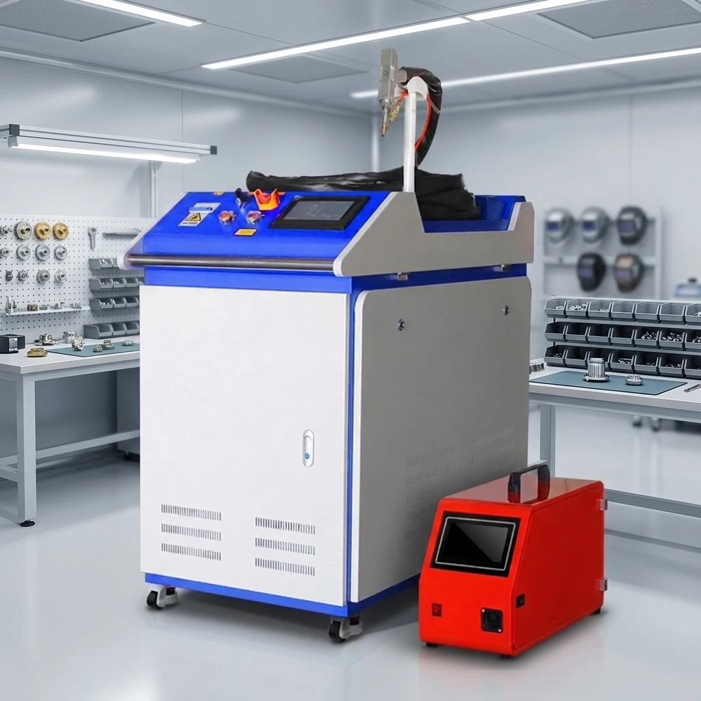 Multifunctional 3000W 4-in-1 Fiber Laser Welder, Raycus/MAX/JPT Source For Metal Fabrication