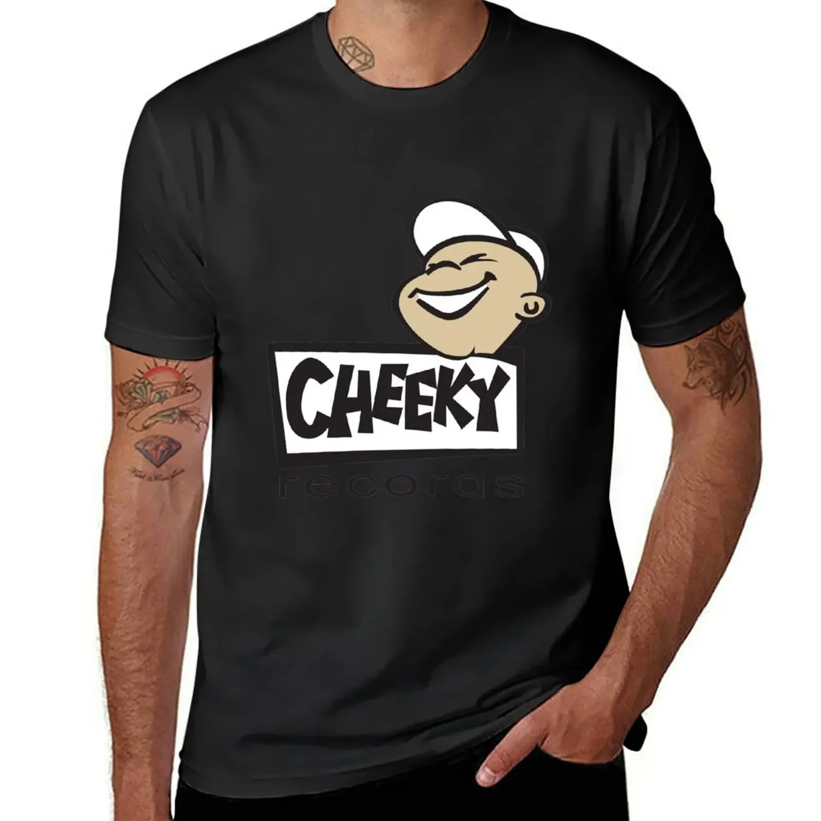 

Cheeky Records T-Shirt aesthetic clothes graphic shirts sweat animal prinfor boys men clothing