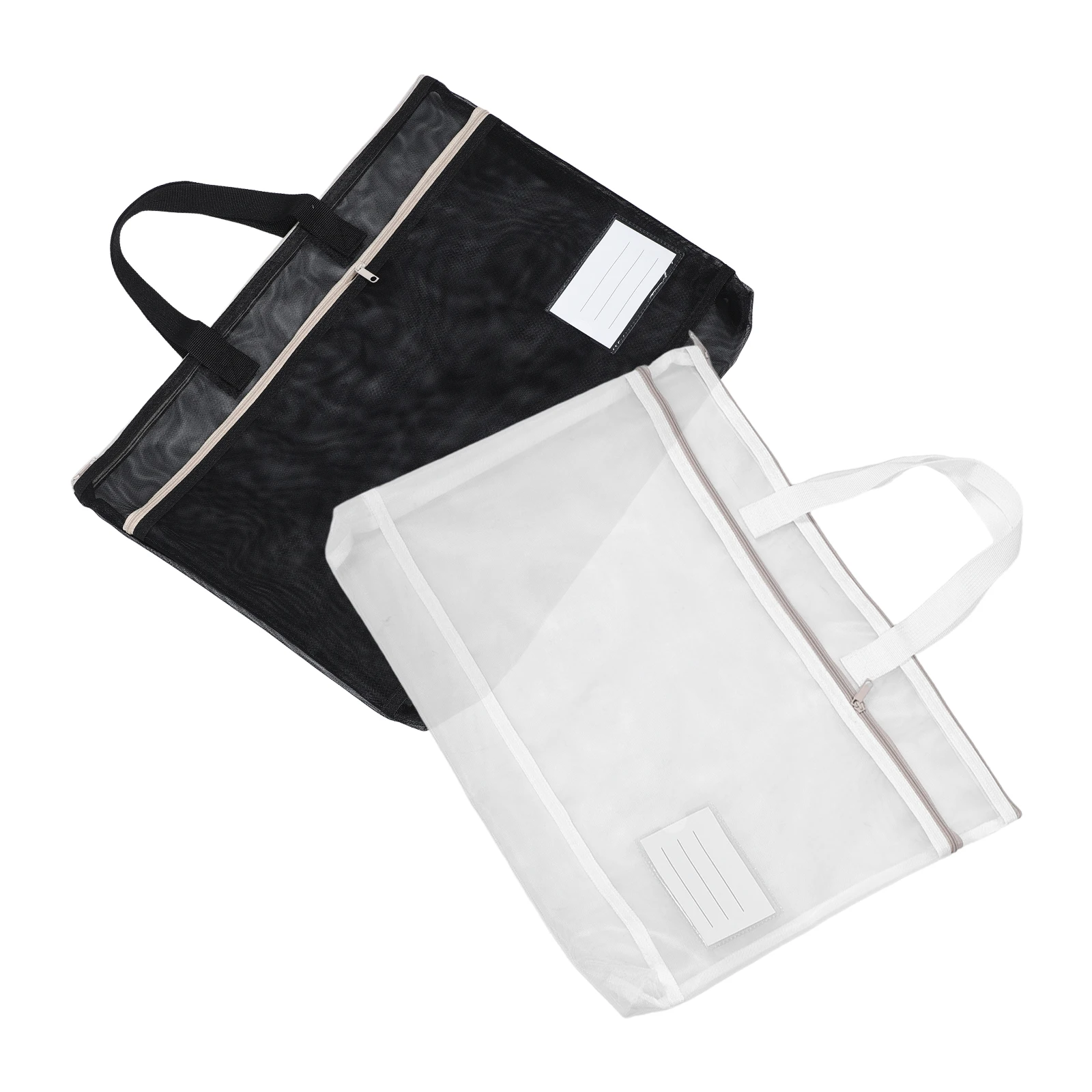 

2 шт. A3 сумка на молнии большой емкости с ручкой для хранения портфель-органайзер художественная сумка для плакатов