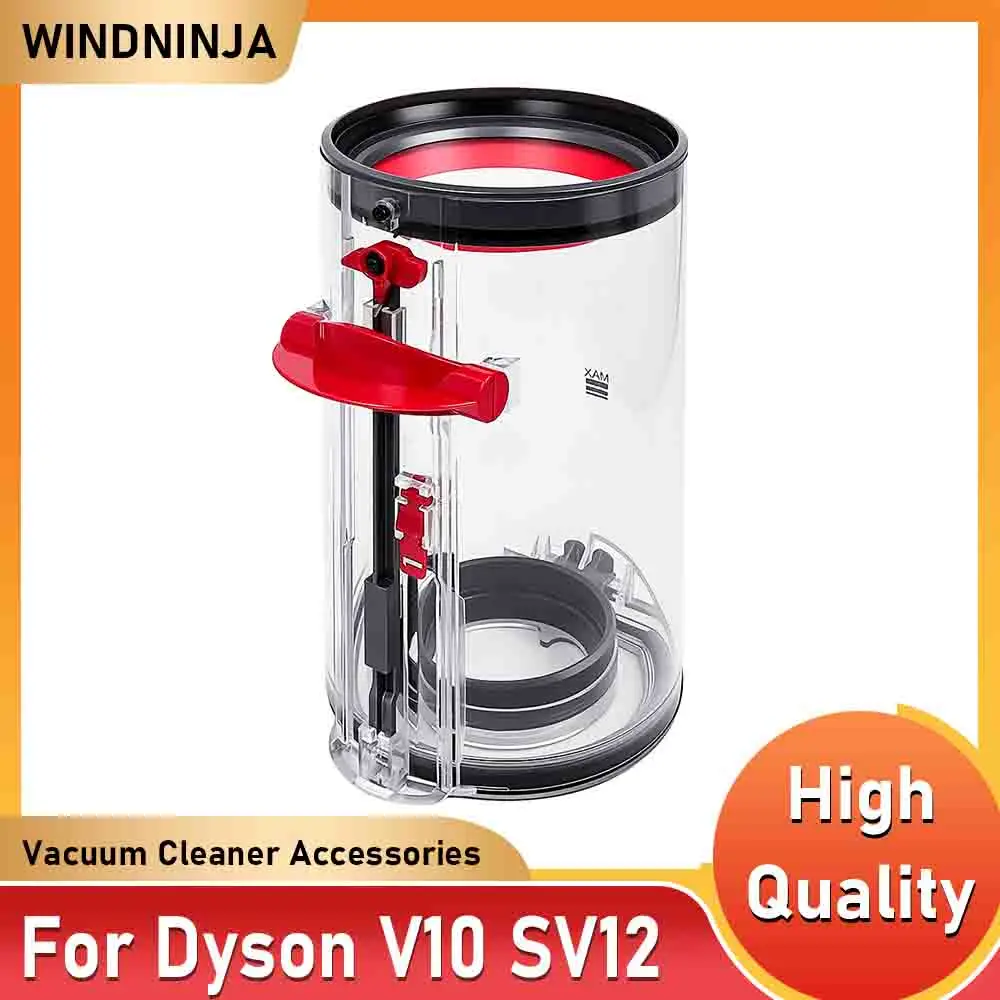 استبدال صندوق الغبار الكبير لدايسون V10 SV12 النسخة الأمريكية مكنسة كهربائية علبة بن المرفقات دلو الغبار الملحقات