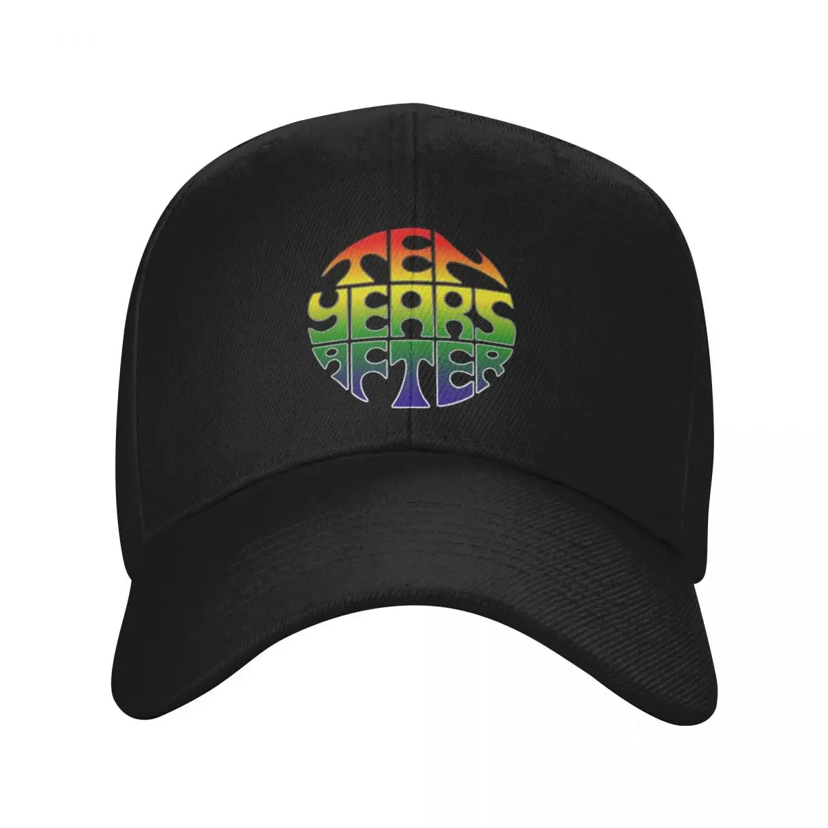 Ten Years After: Rainbow Logo Baseball Cap Luxury Cap hiking hat Baseball Men Women's